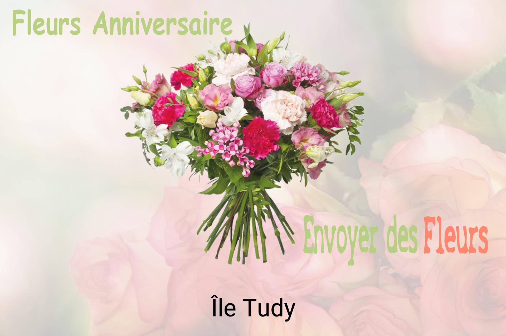 Bouquet de fleurs d’anniversaire livré à Île-Tudy