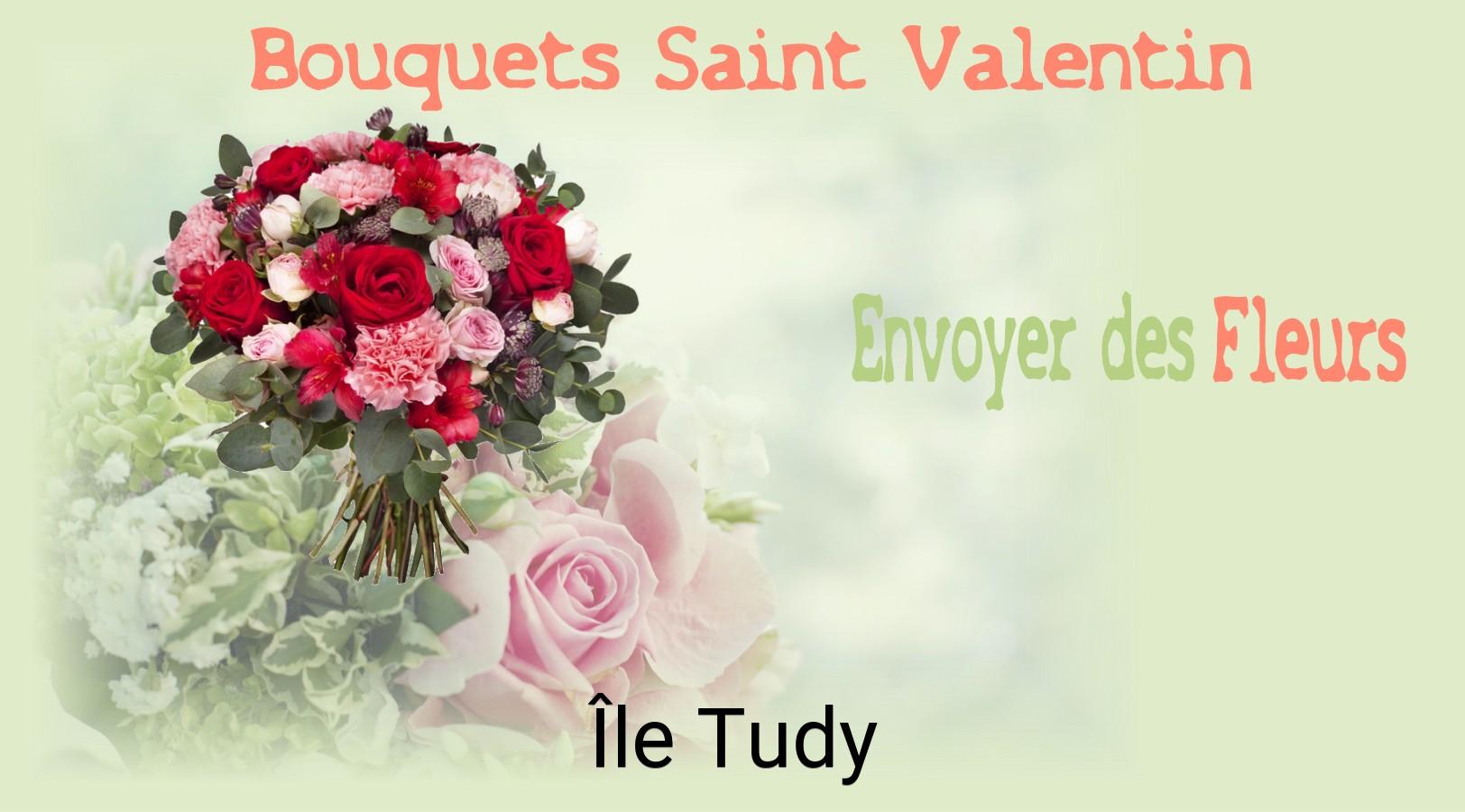 Roses de Saint-Valentin livrées à Île-Tudy